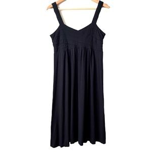 Y2K Apt. 9 Black Midi Dress. Built in Bra. Excellent Condition. Soft. Vintage.